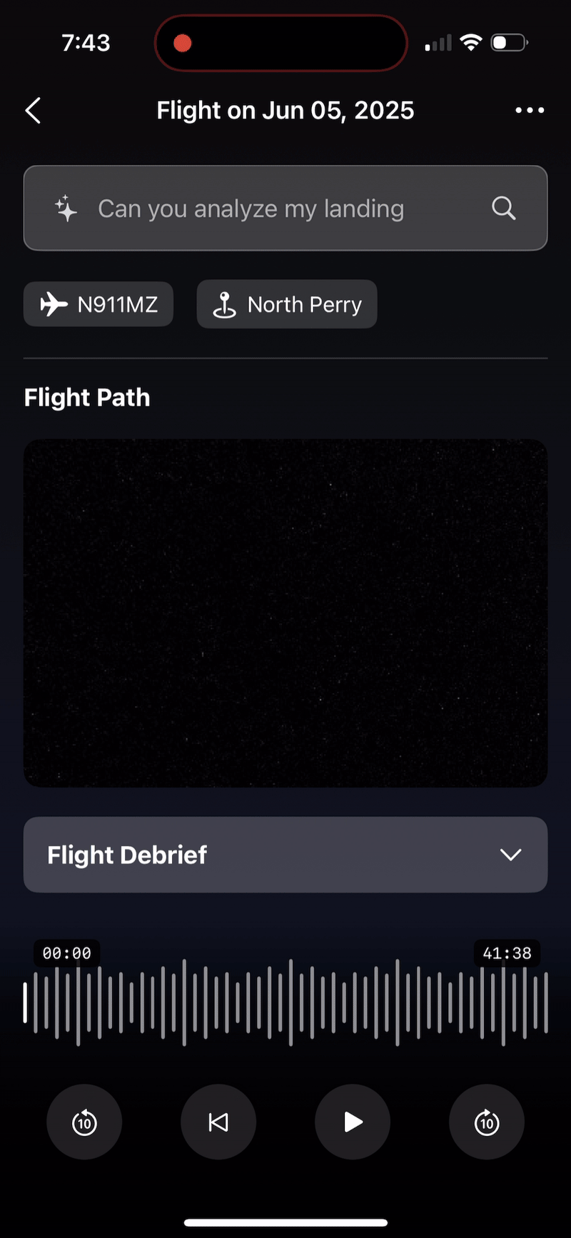 Aviscript features interface